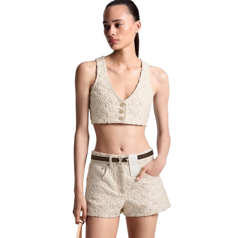 Pretty LV Enamel 20mm Reversible Belt - Image 2